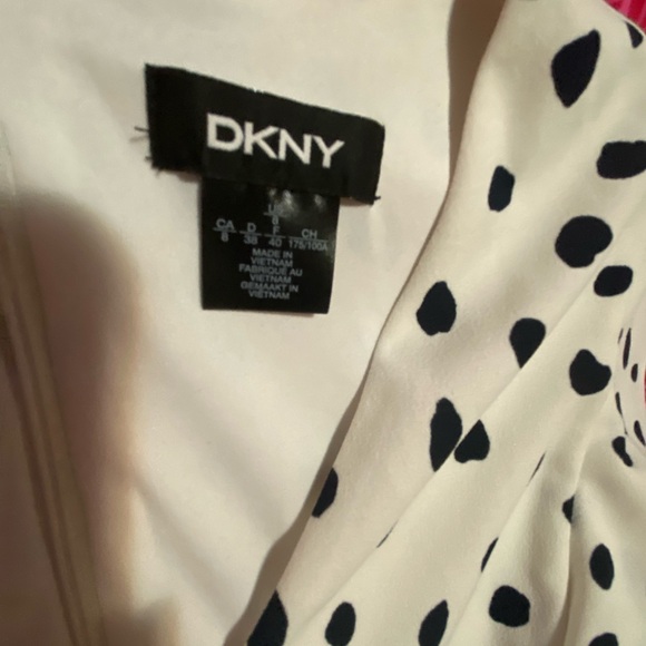 DKNY polka dot size 8 NWOT - Picture 2 of 7